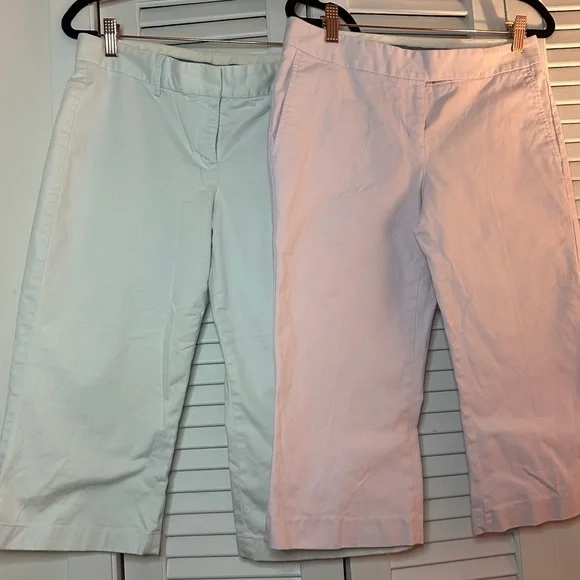 Vintage Express Y2K Capri Bundle (Light Blue + Light Pink) Business Casual - Picture 3 of 11